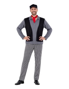 Costume de ramoneur Taille L - de haute qualité, idéal pour le carnaval, les fêtes à thème et les événements spéciaux 2
